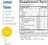 Image of the ingredient list for NORDIC NATURALS ProEFA-3.6.9 Liquid Lemon (48 serves) 237ml